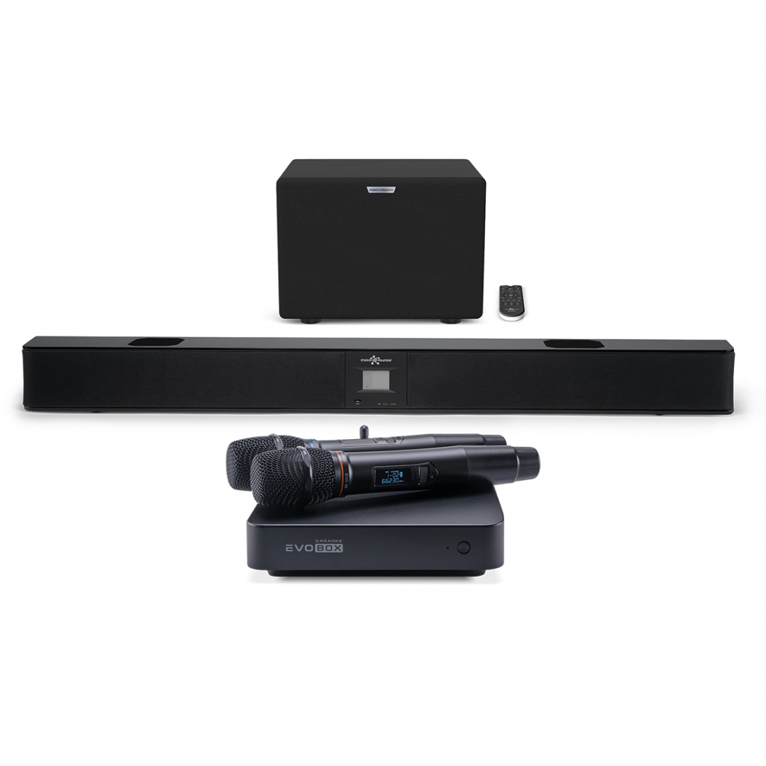 караоке-комплект EVOBOX Plus + EvoSound Bar (саундбар с караоке) в Анжеро-Судженске