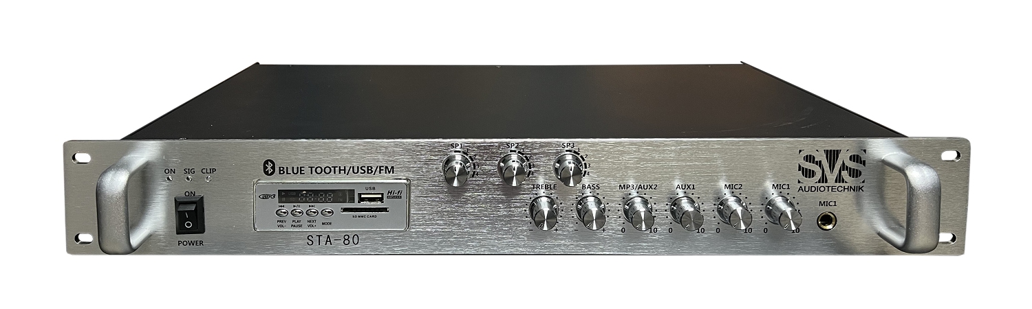 SVS Audiotechnik STA-80 Микшер-усилитель для систем Public Address в Анжеро-Судженске