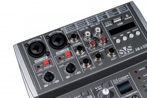 SVS Audiotechnik mixers AM-4 DSP Аналоговый микшерный пульт, 4-канала в Анжеро-Судженске